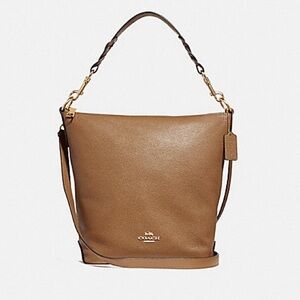 Coach Brown Leather Shoulder Bag